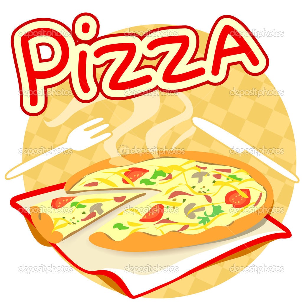 Icon With Pizza â Stock Vector Â© Moremari19  28447381